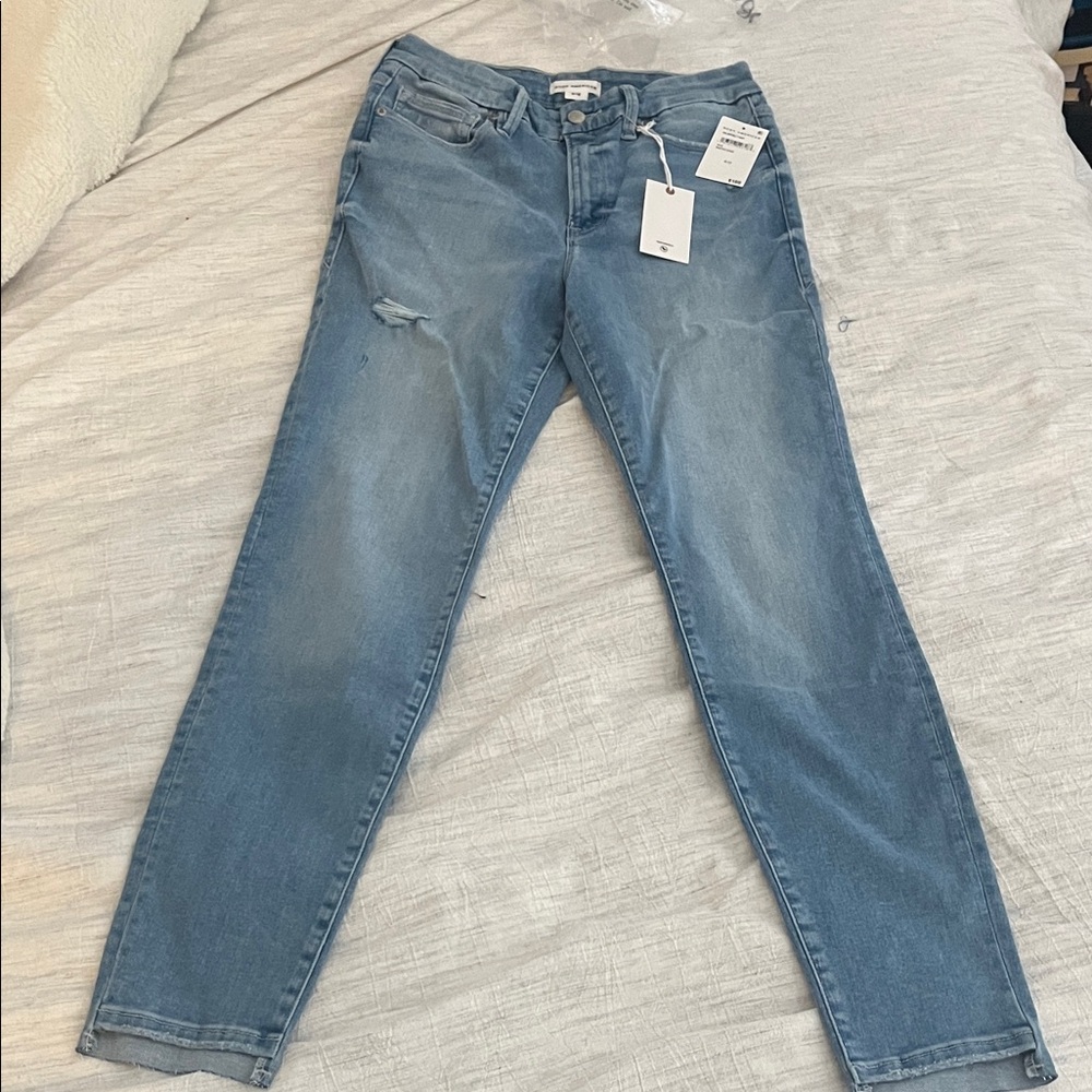 Good American Good Legs Skinny Mid-Rise Skinny Fit 29” inseam 6-12